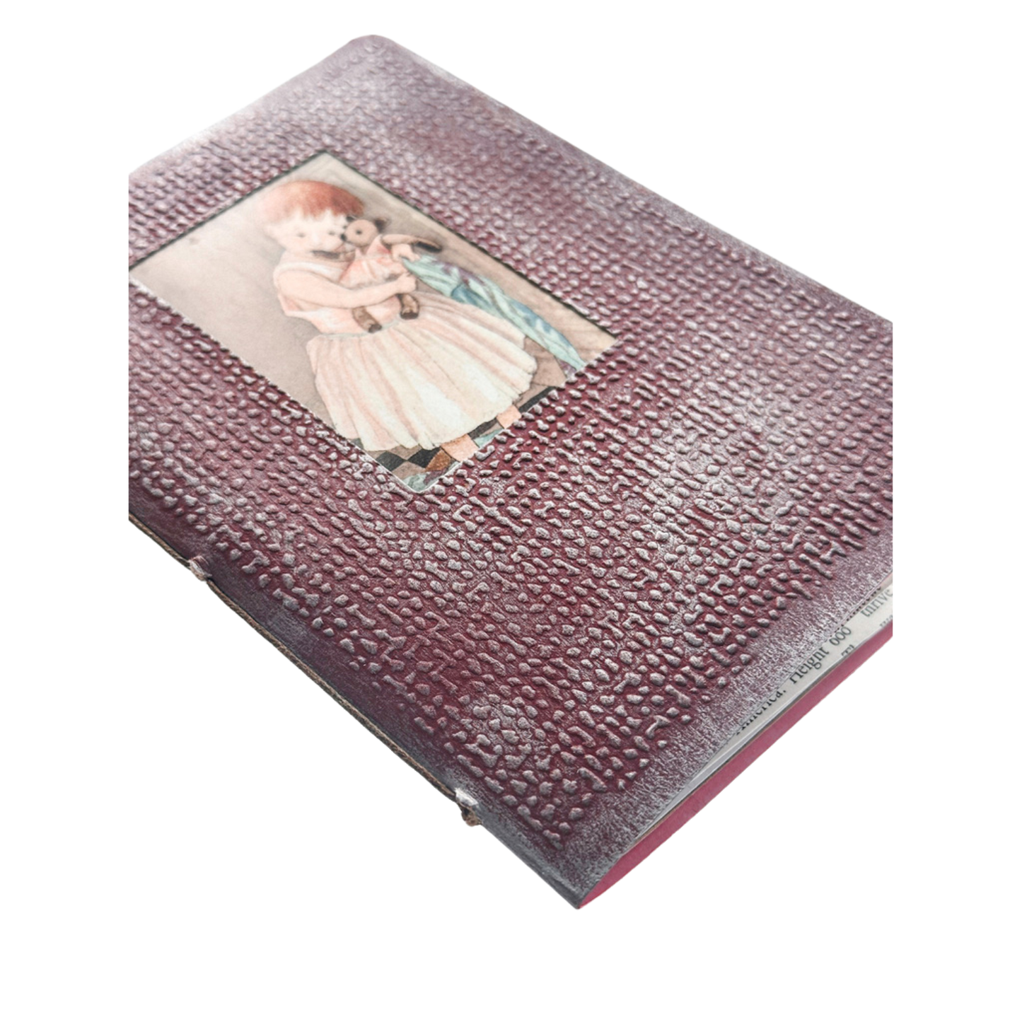 A6 Mini Junk Journal - Pink Girl