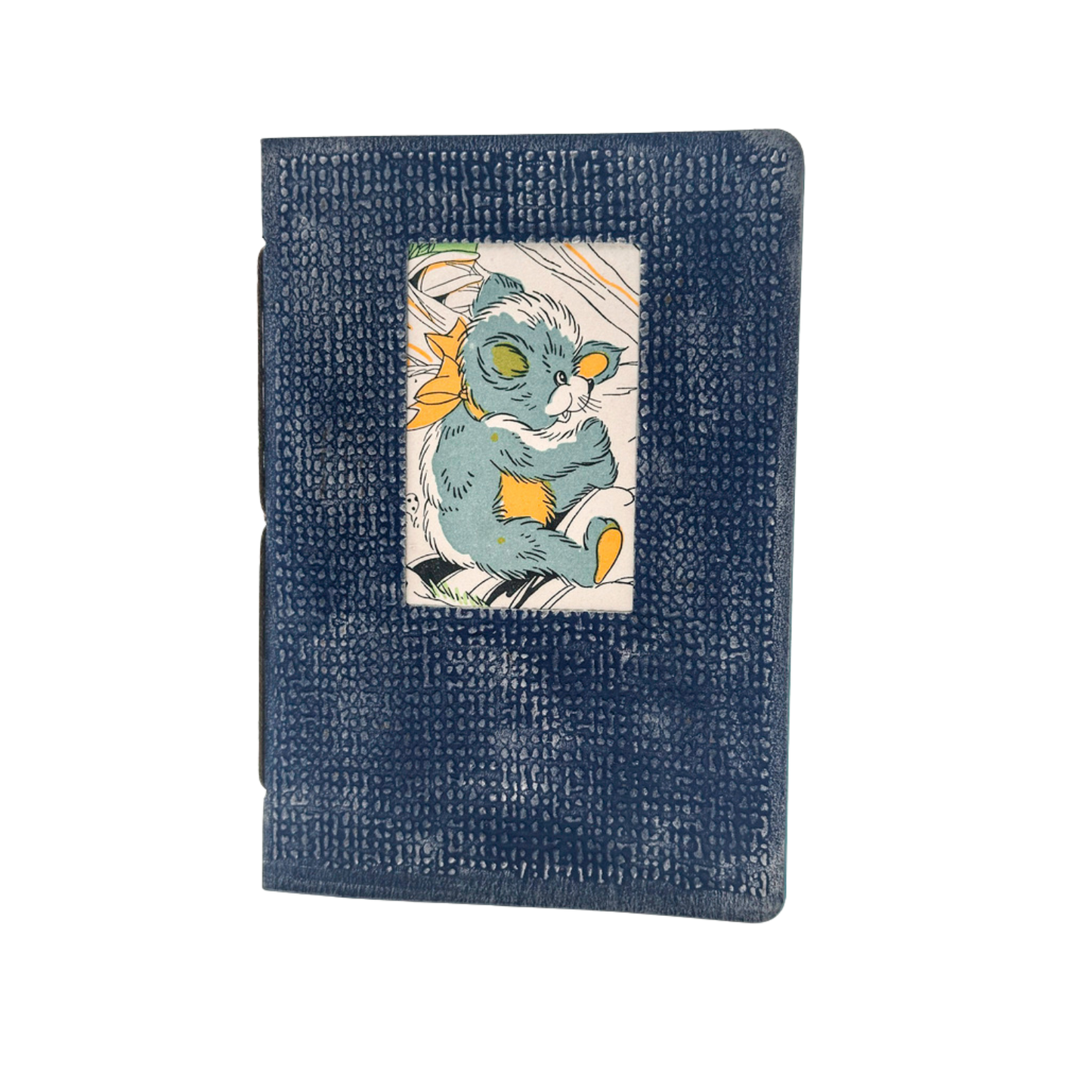 A6 Mini Junk Journal - Blue Bear