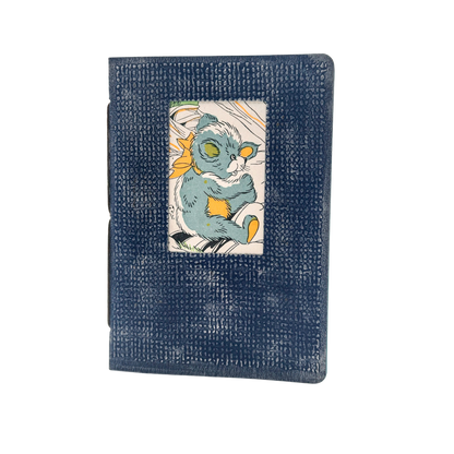 A6 Mini Junk Journal - Blue Bear