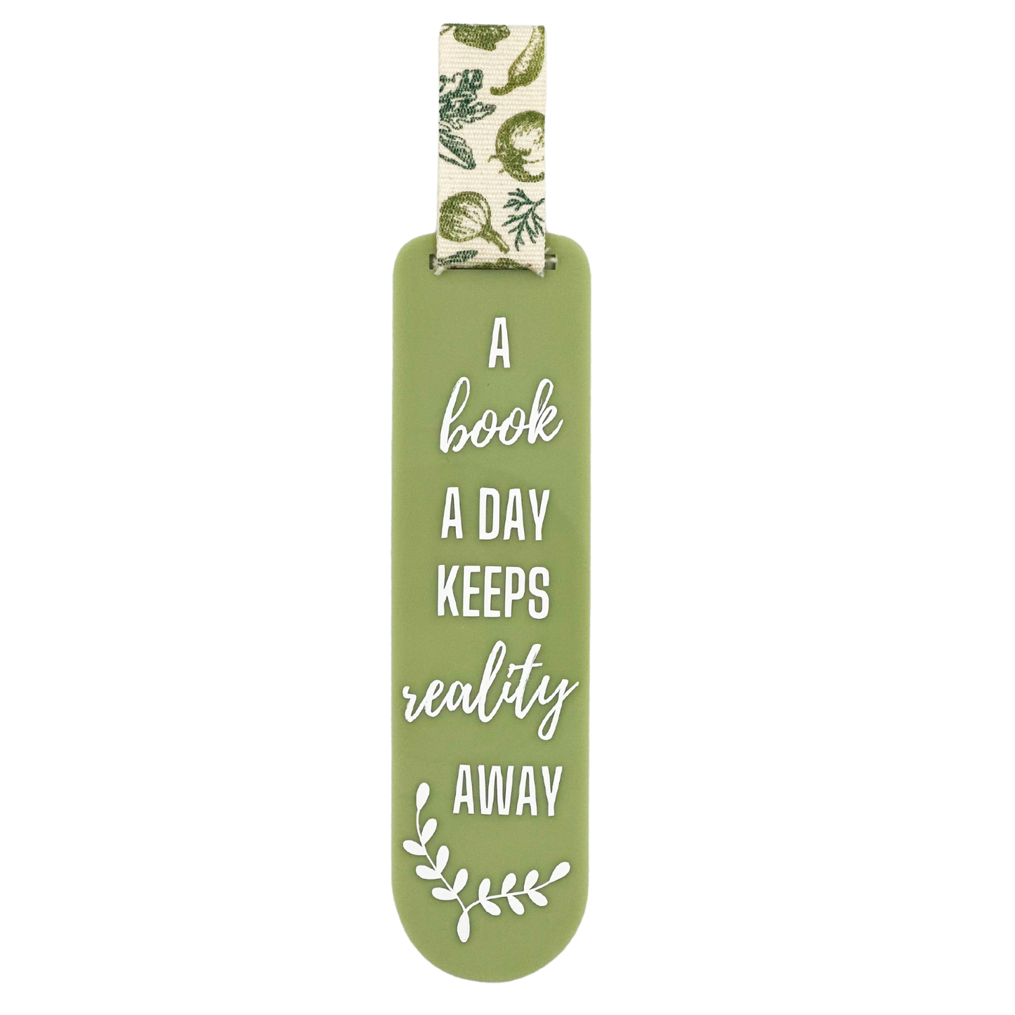 Acrylic Reader's Bookmark - Reality Away