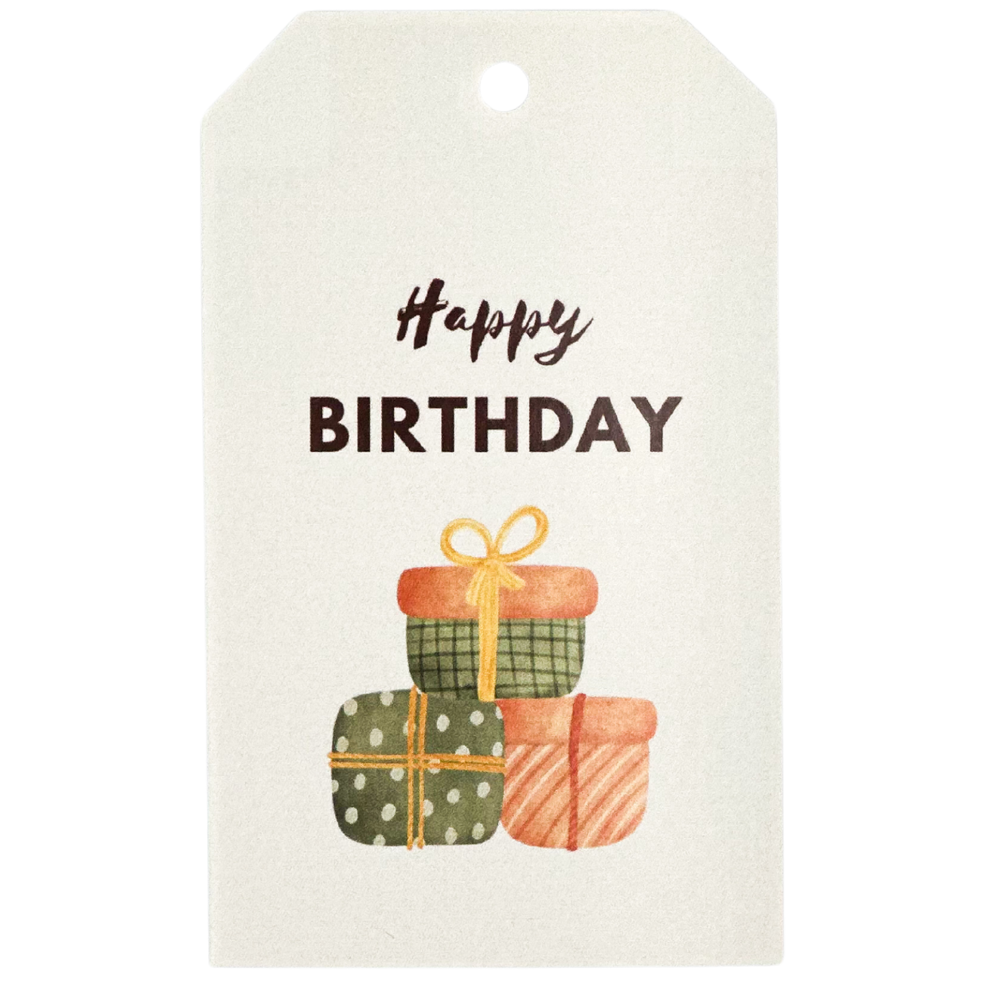 Gift Tag - Happy Birthday