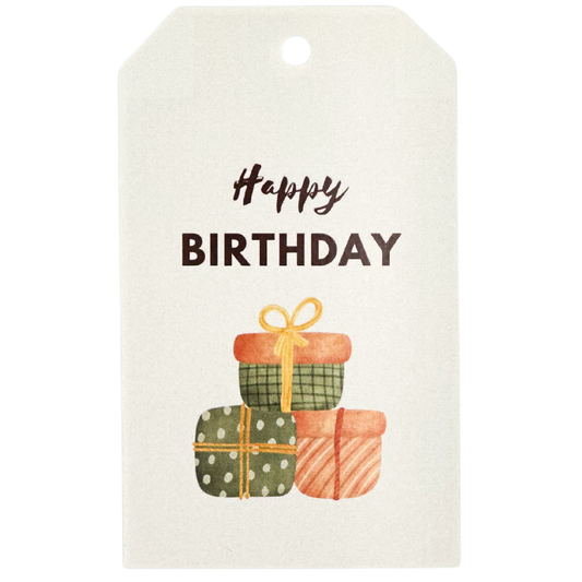 Gift Tag - Happy Birthday