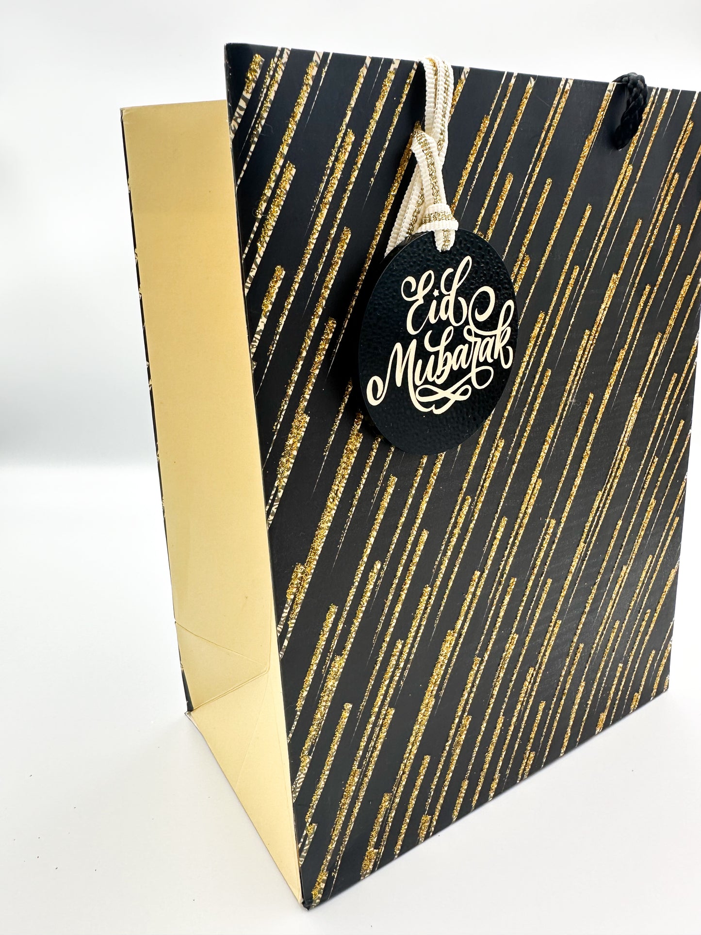 Acrylic Gift Tag - Eid Mubarak Black