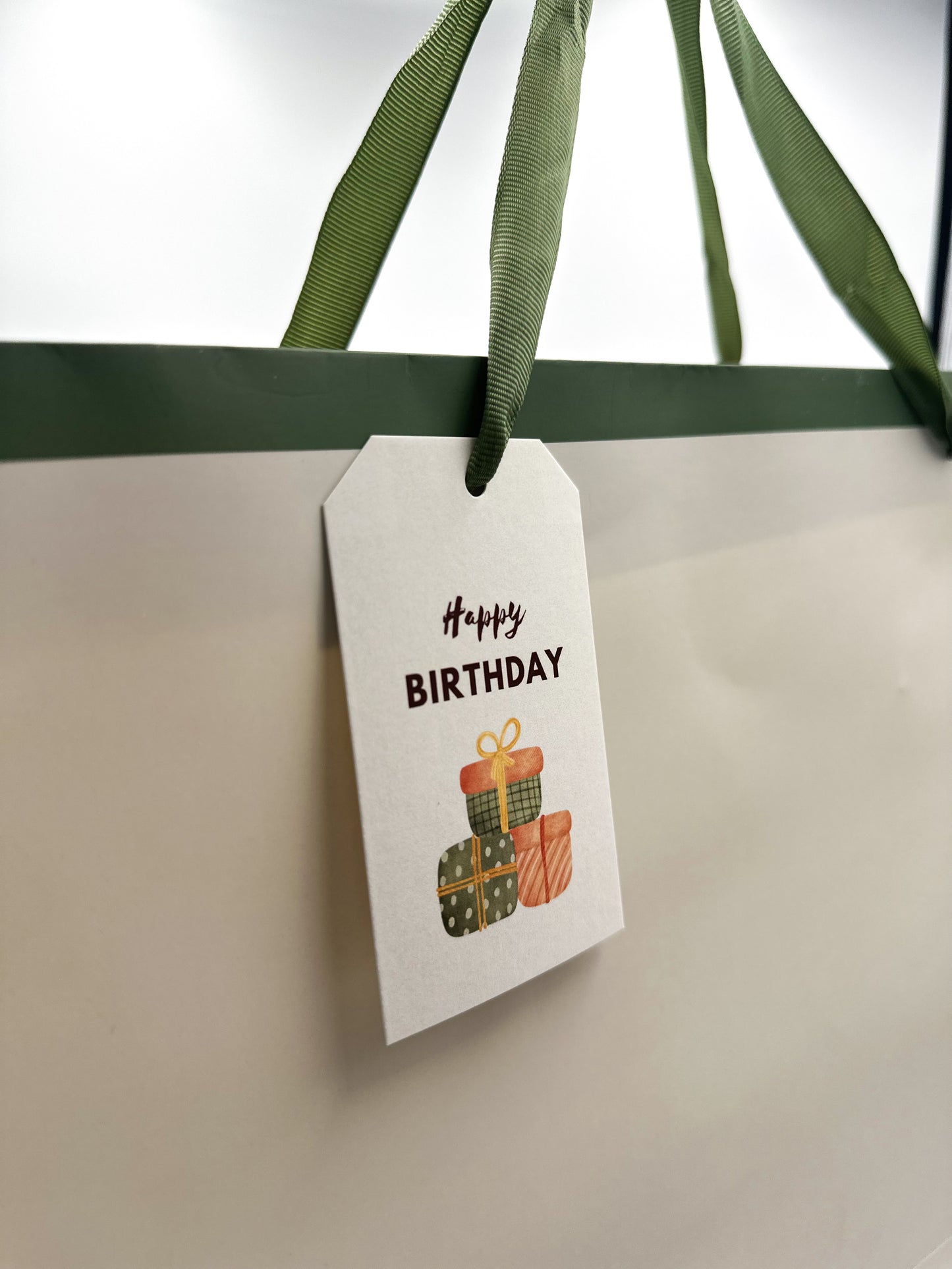 Gift Tag - Happy Birthday