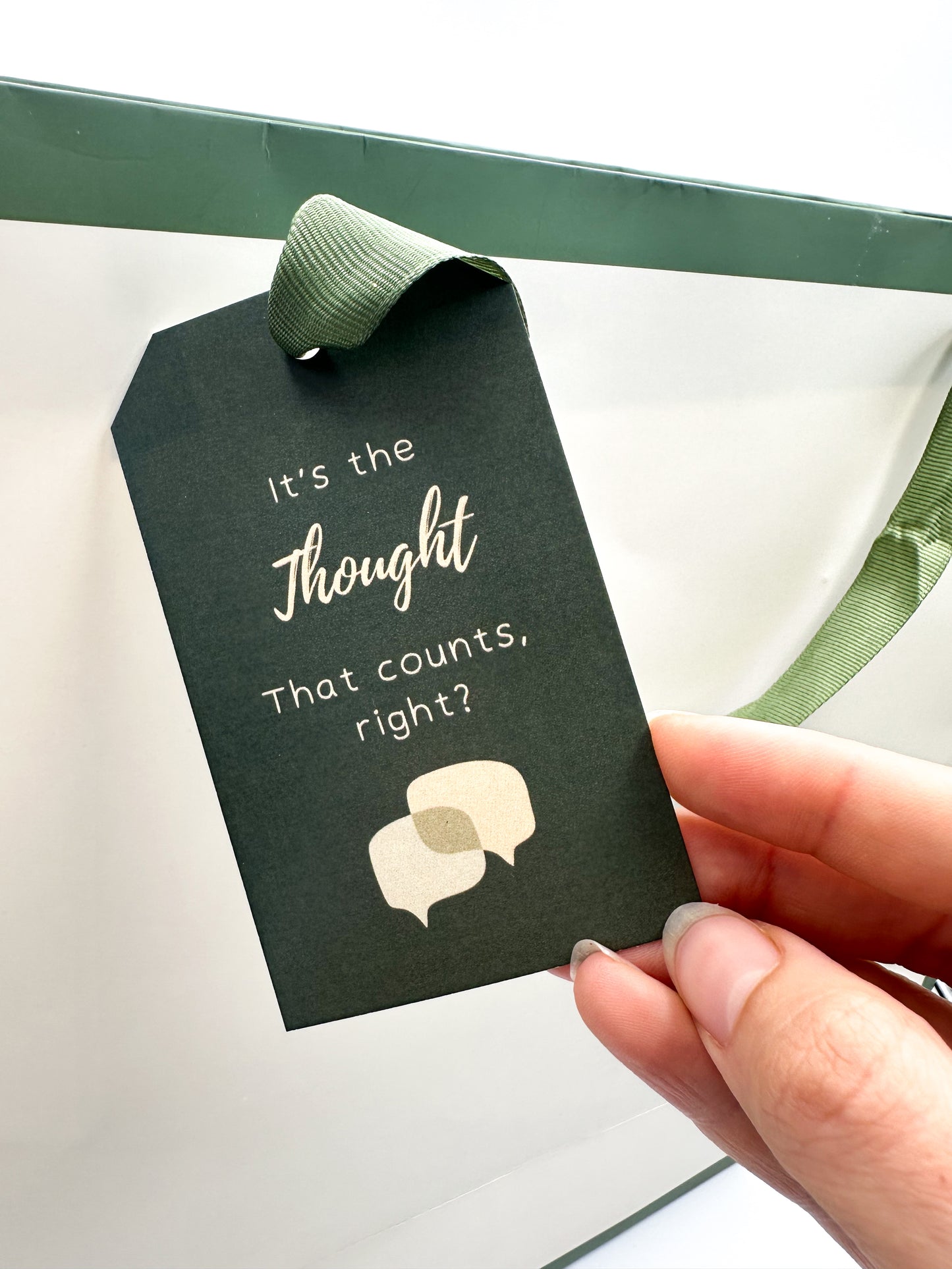 Gift Tag - The Thought That Counts